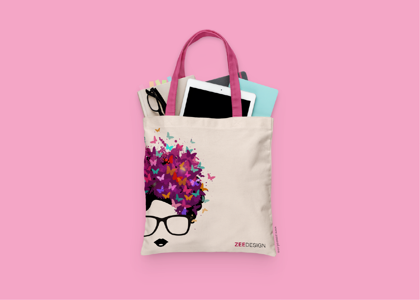 Zee Design - Branding Elements - Tote Bag Design