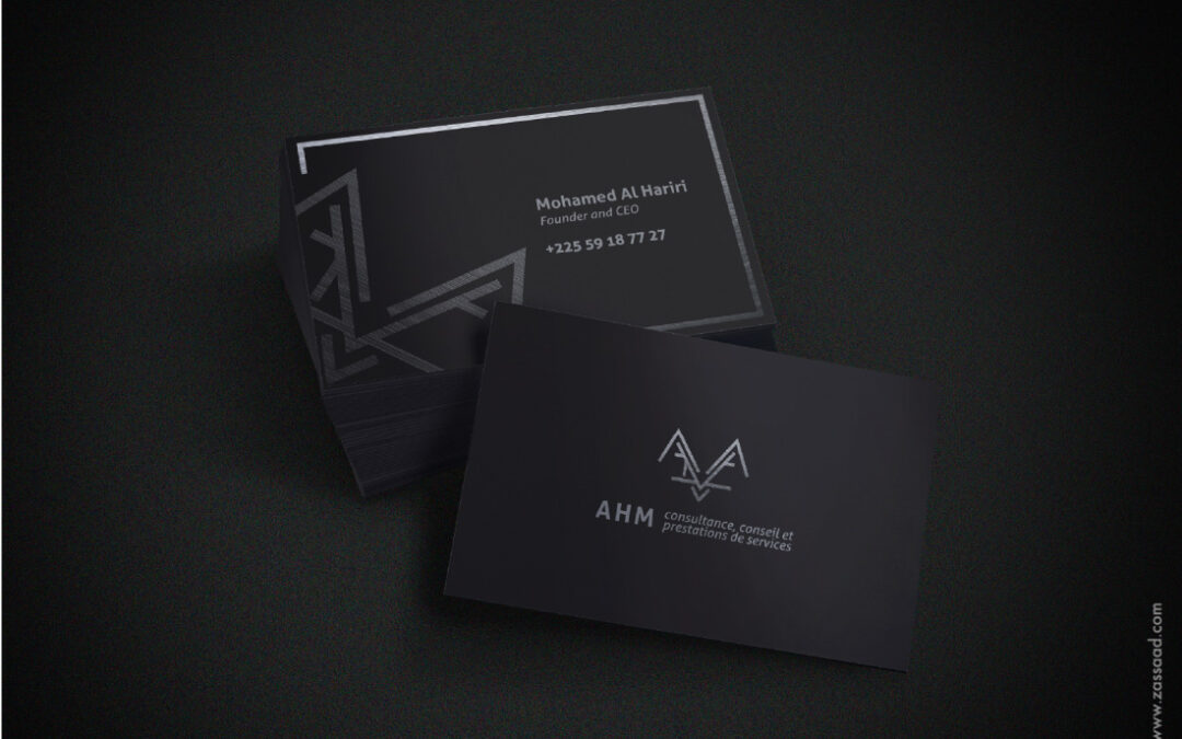 AHM Consulting & Services | Logo and Business Card