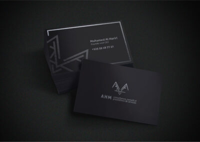 AHM Consulting & Services | Logo and Business Card