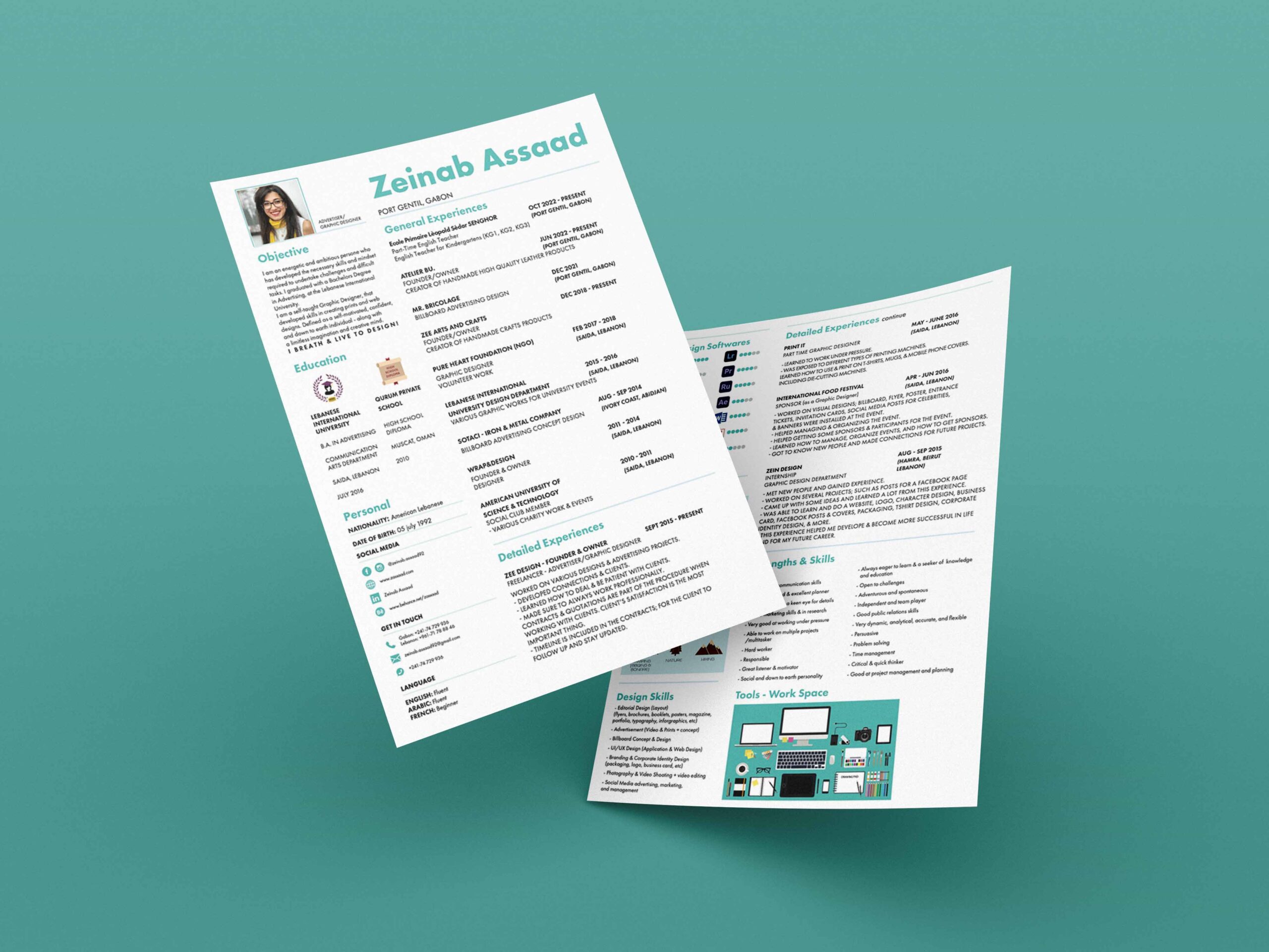 Resume Designs | Editorial Design